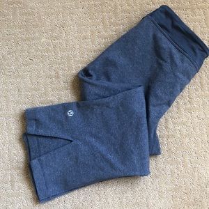 Lululemon leggings Capri Kicks, Grey